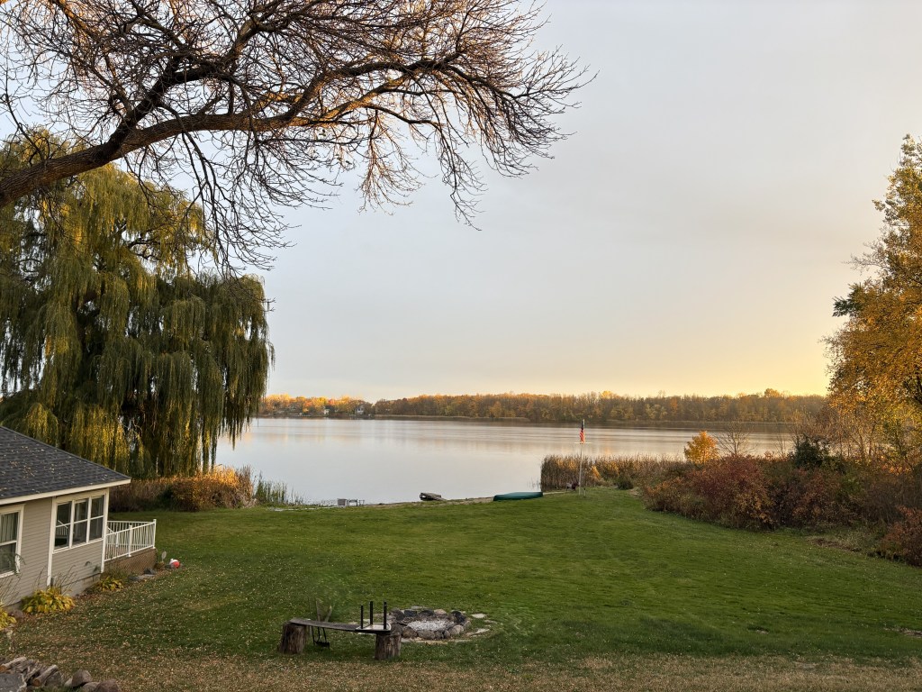 Fall view of the property